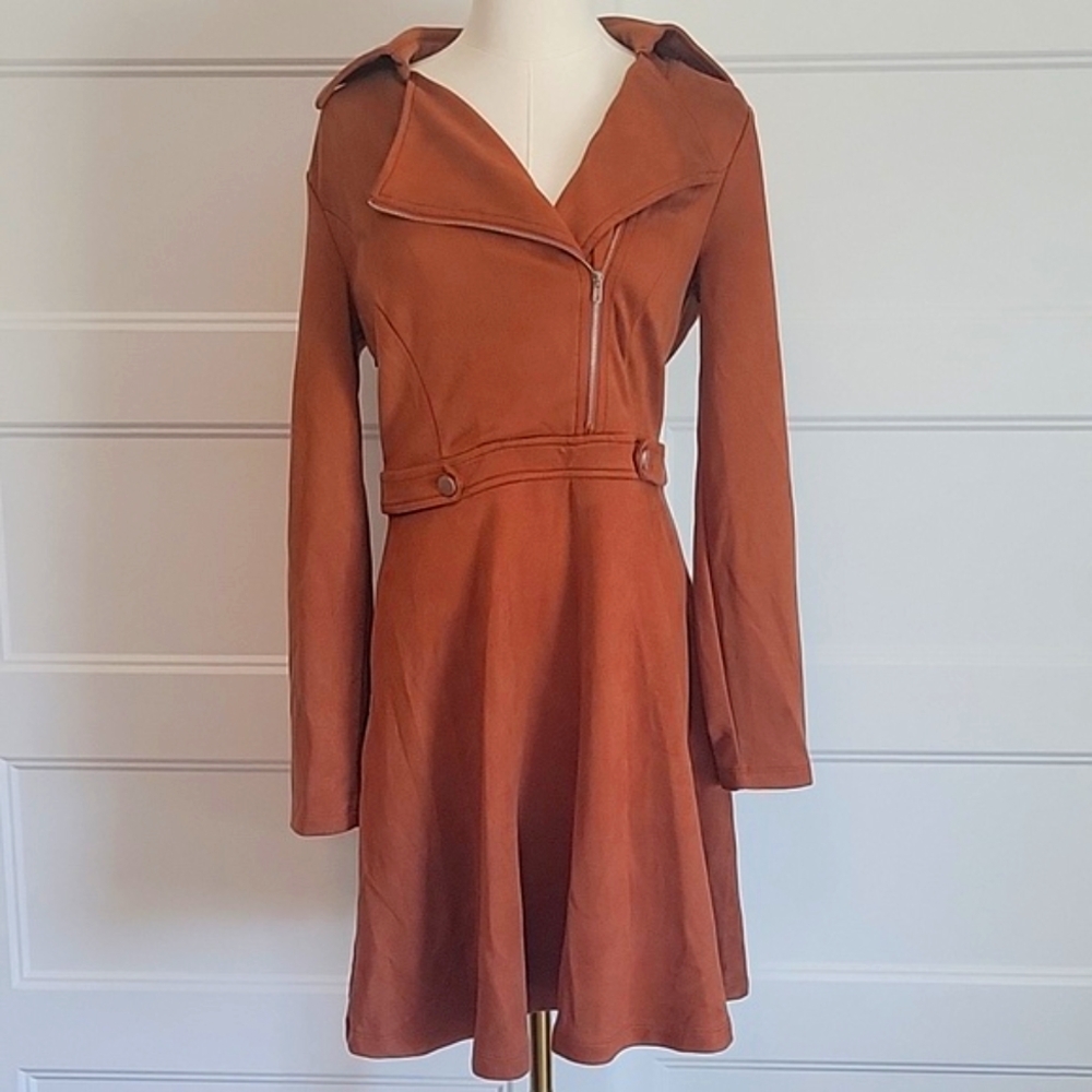 Allegra K Rich Brown Garment - Picture 1 of 7